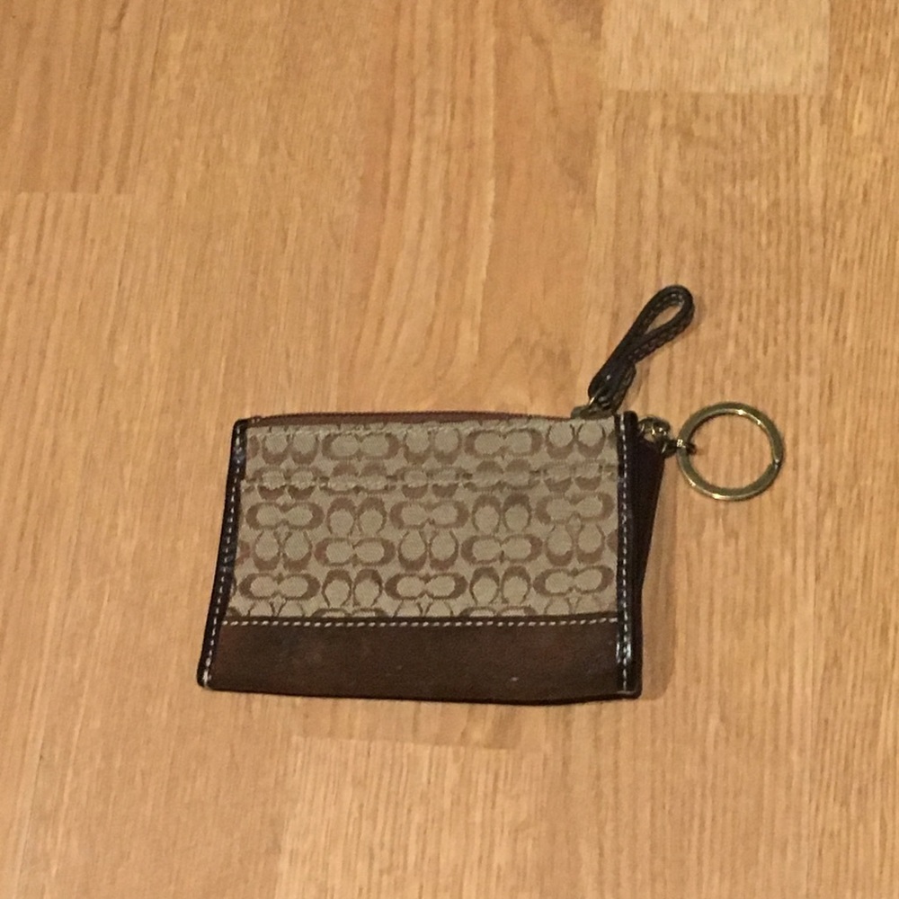 Coach card holder